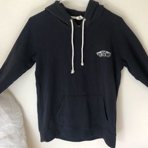 navy blue vans hoodie